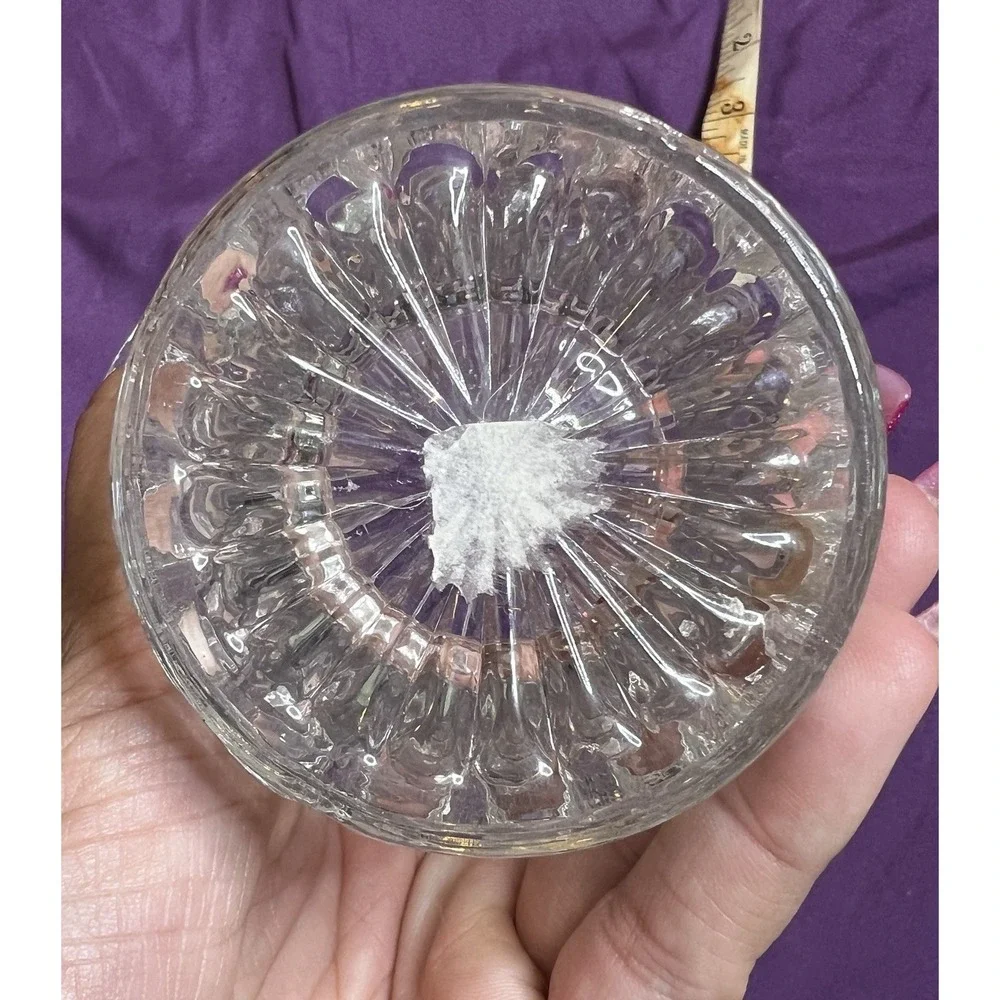 Imperial‎ Glass Co. Monticello Bellaire, USA Crystal Glass Basket Vase 10